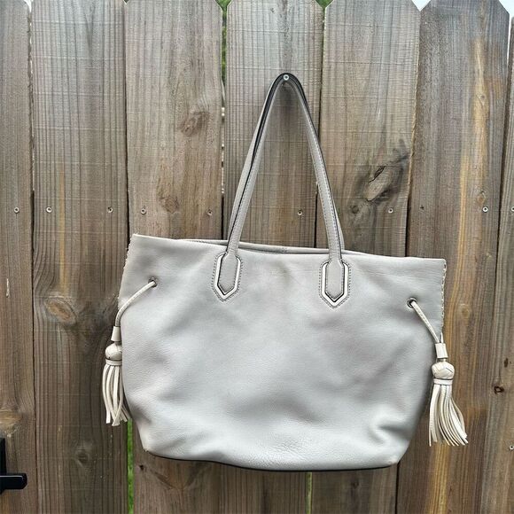 Kate Spade Handbags - Kate Spade Pebbled Leather Tote Bag with Tassels & Zip Closure